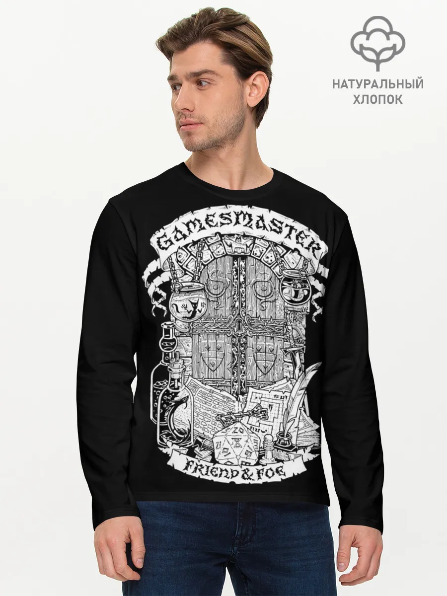 Мужской лонгслив базовый / Gamesmaster
