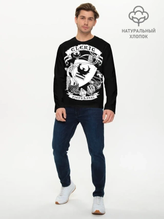 Мужской лонгслив базовый / Cleric