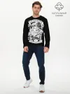 Мужской лонгслив базовый / Necromancer