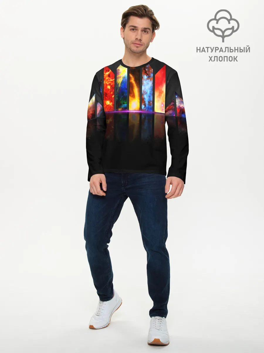 Мужской лонгслив базовый / GALAXY