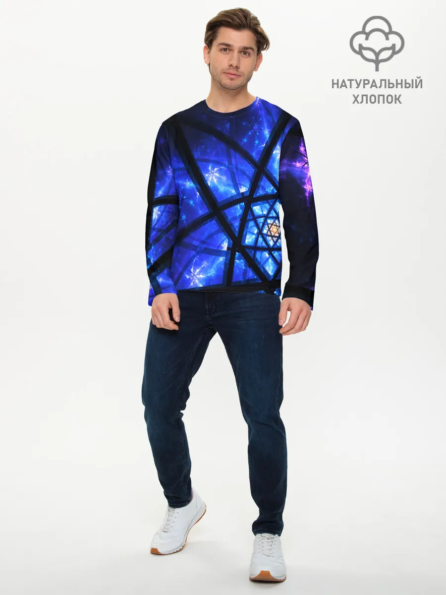 Мужской лонгслив базовый / SPACE PSY