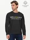 Мужской лонгслив базовый / Вrazzers university