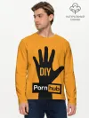 Мужской лонгслив базовый / Pornhub