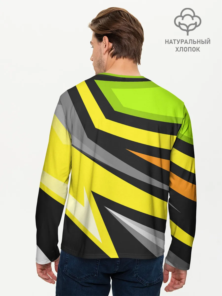 Мужской лонгслив базовый / Need for Speed