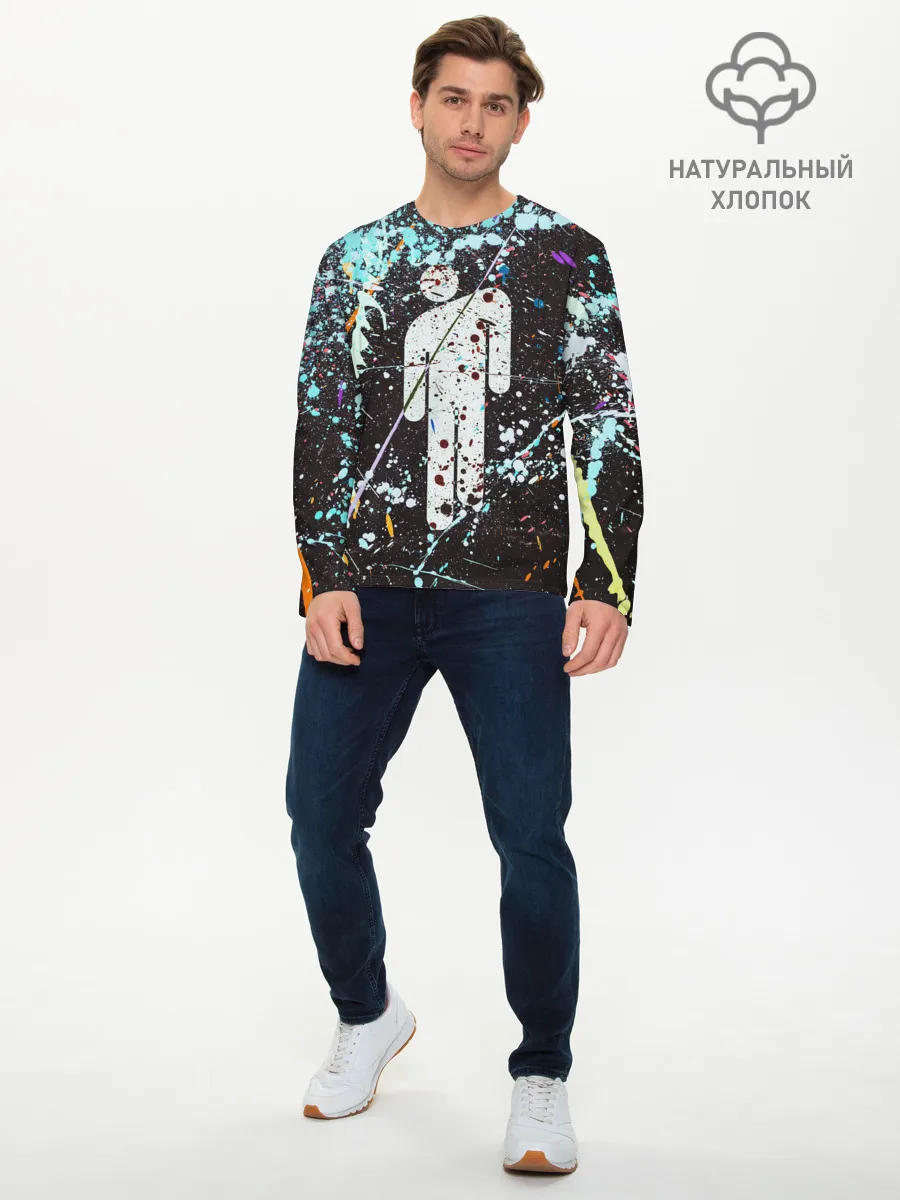 Мужской лонгслив базовый / BILLIE EILISH