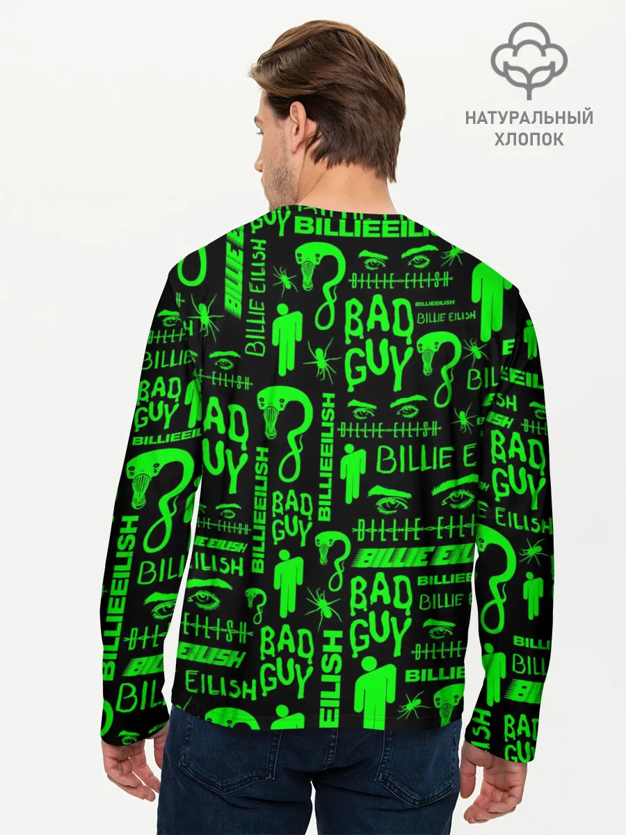 Мужской лонгслив базовый / BILLIE EILISH