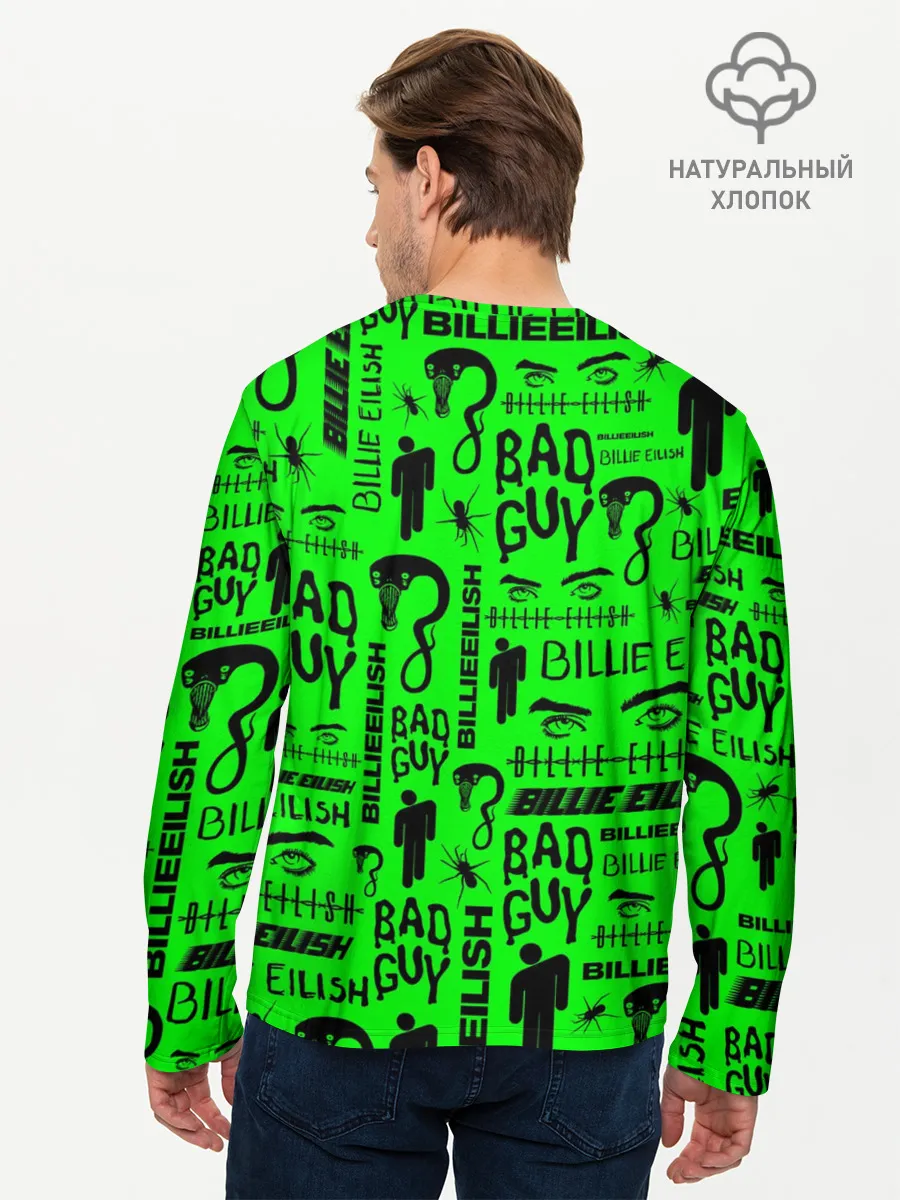 Мужской лонгслив базовый / BILLIE EILISH
