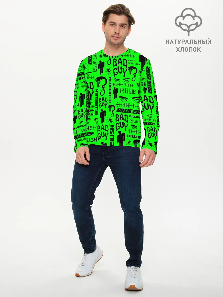 Мужской лонгслив базовый / BILLIE EILISH