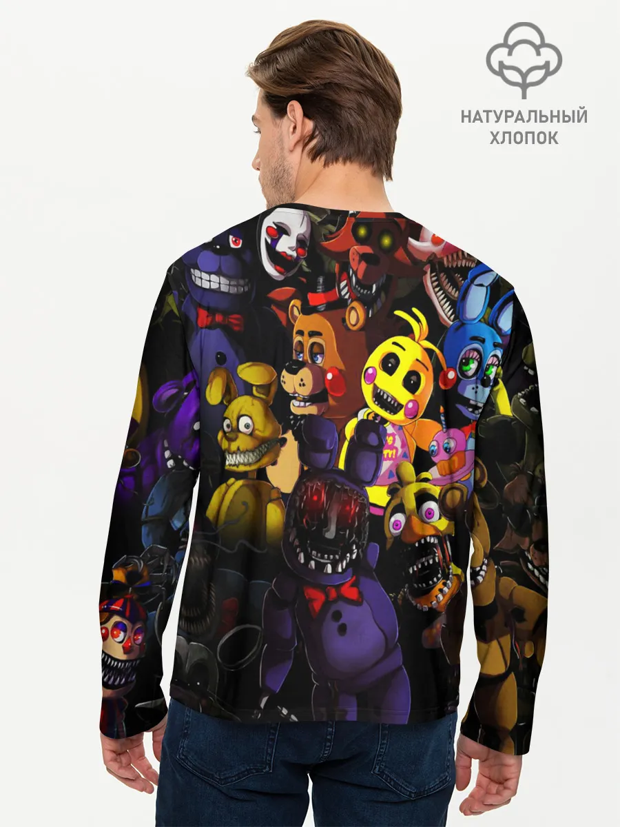 Мужской лонгслив базовый / FIVE NIGHTS AT FREDDYS
