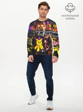 Мужской лонгслив базовый / FIVE NIGHTS AT FREDDYS