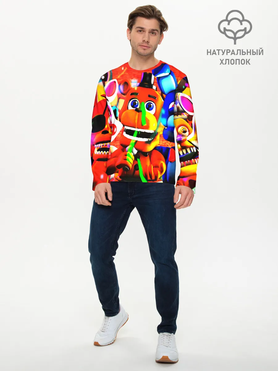 Мужской лонгслив базовый / FIVE NIGHTS AT FREDDYS