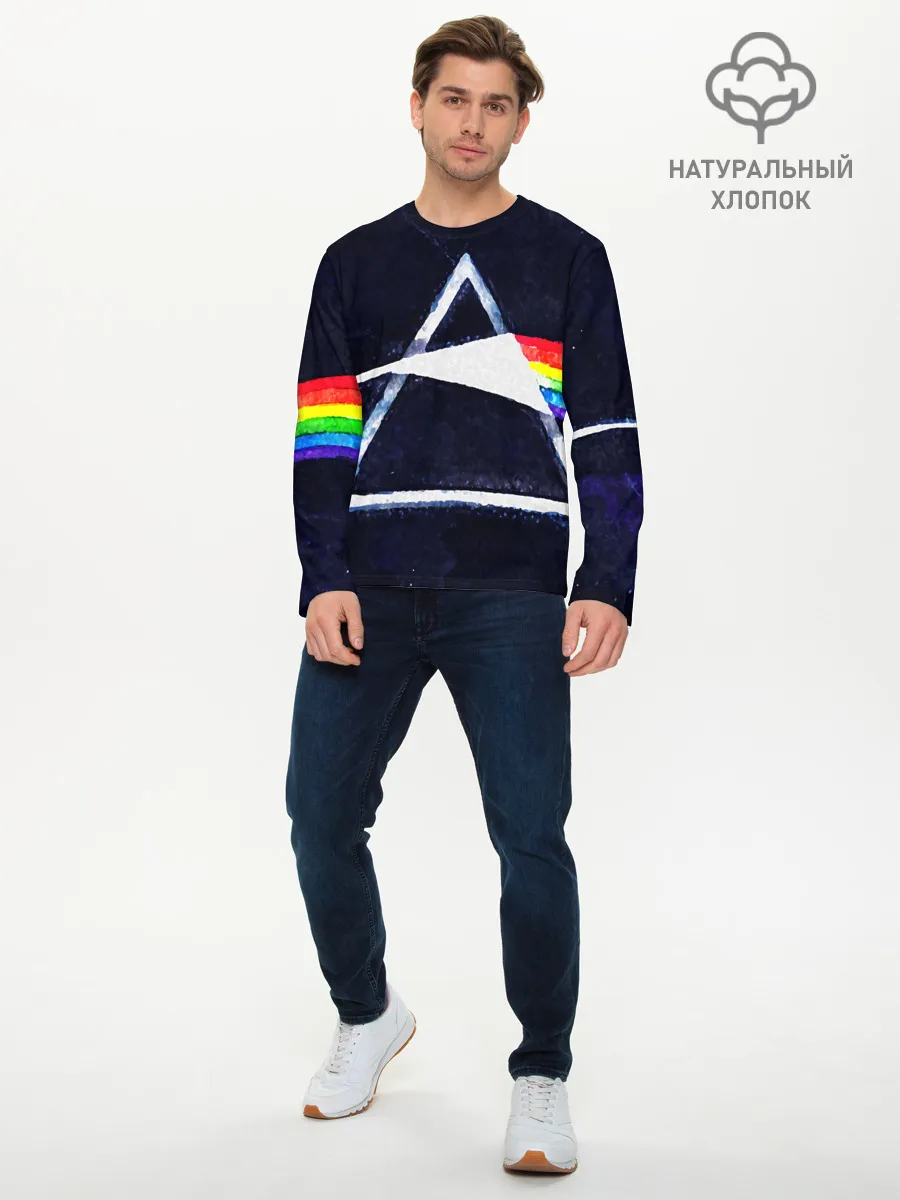 Мужской лонгслив базовый / PINK FLOYD