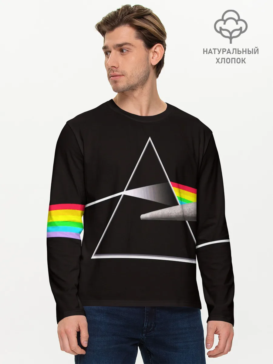 Мужской лонгслив базовый / PINK FLOYD