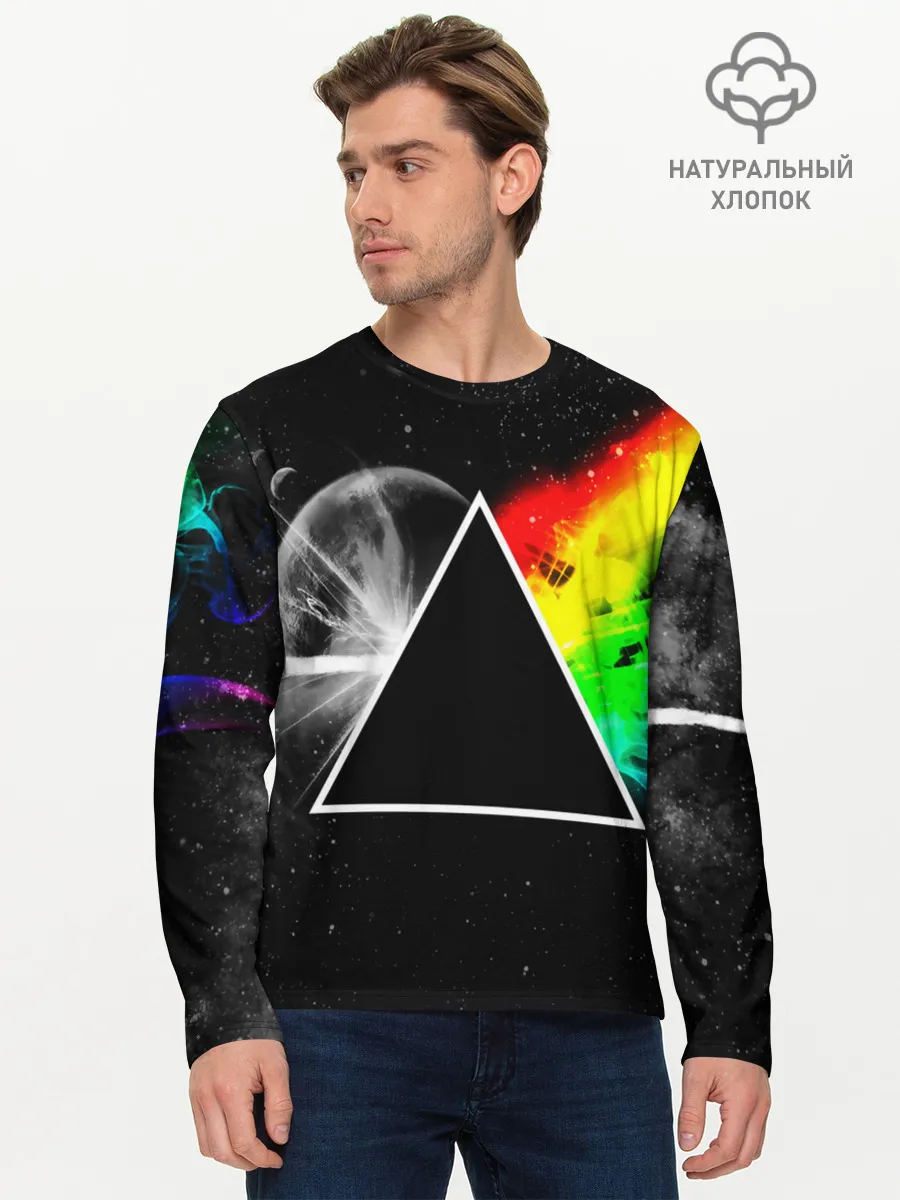 Мужской лонгслив базовый / PINK FLOYD