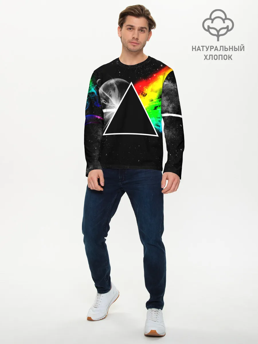 Мужской лонгслив базовый / PINK FLOYD