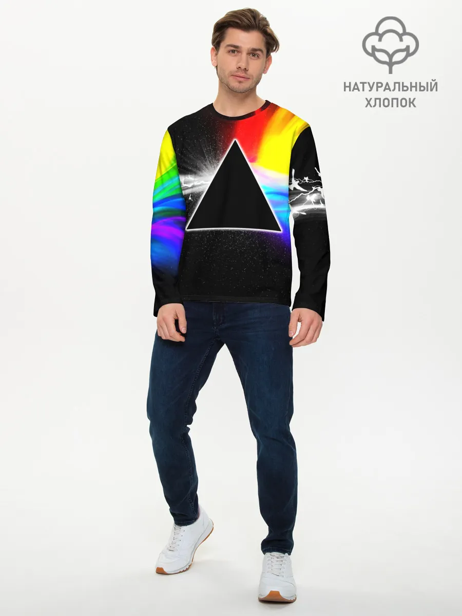 Мужской лонгслив базовый / PINK FLOYD