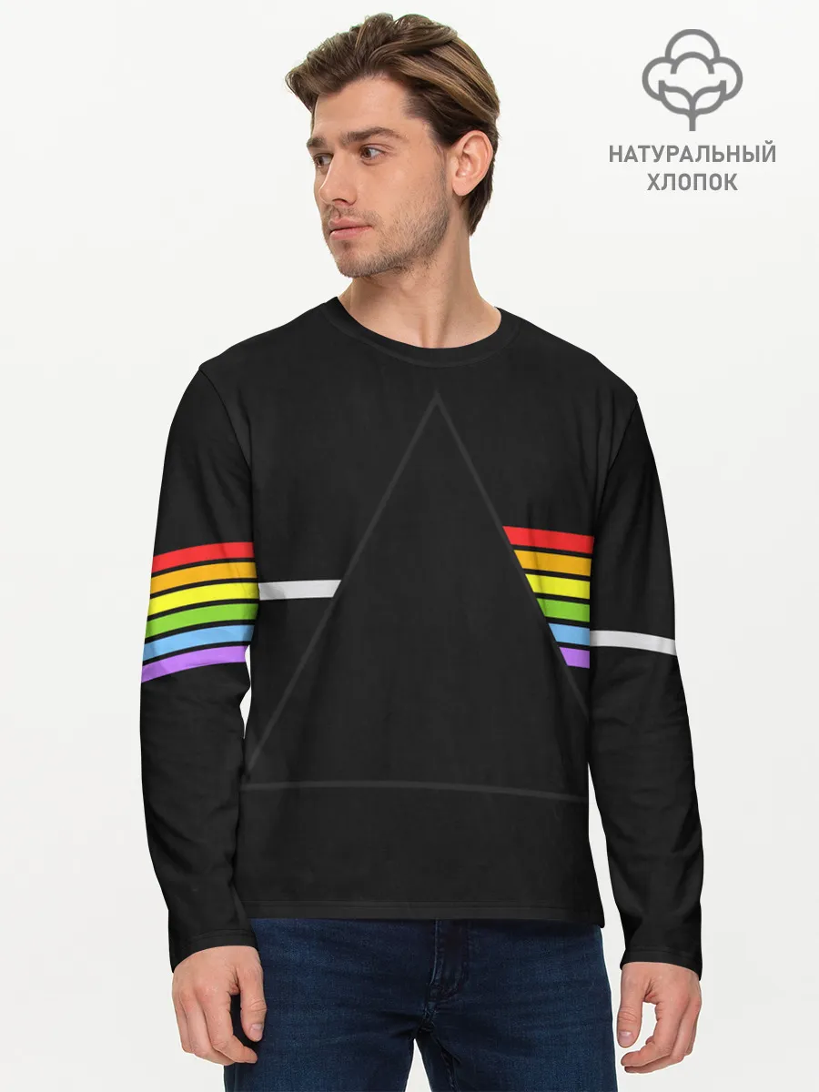 Мужской лонгслив базовый / PINK FLOYD