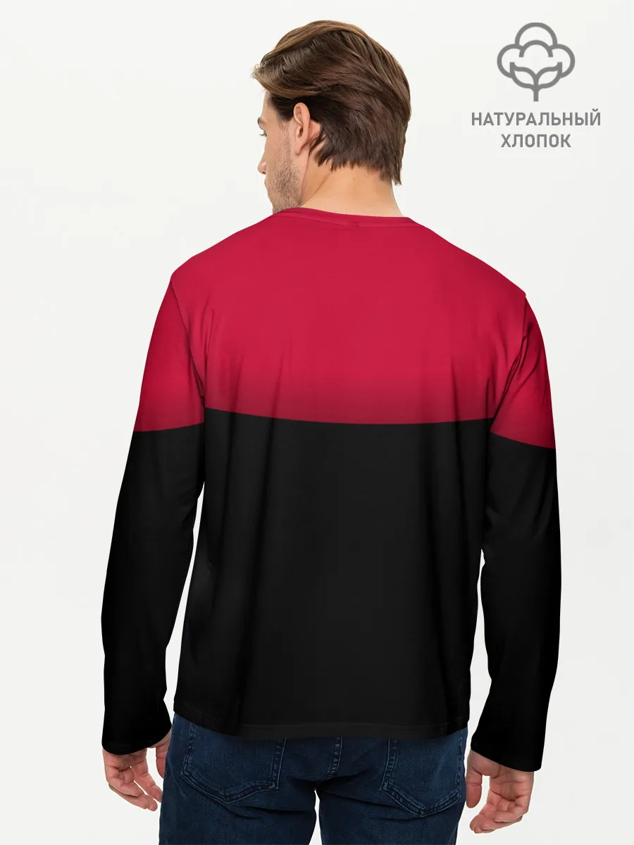 Мужской лонгслив базовый / Led Zeppelin