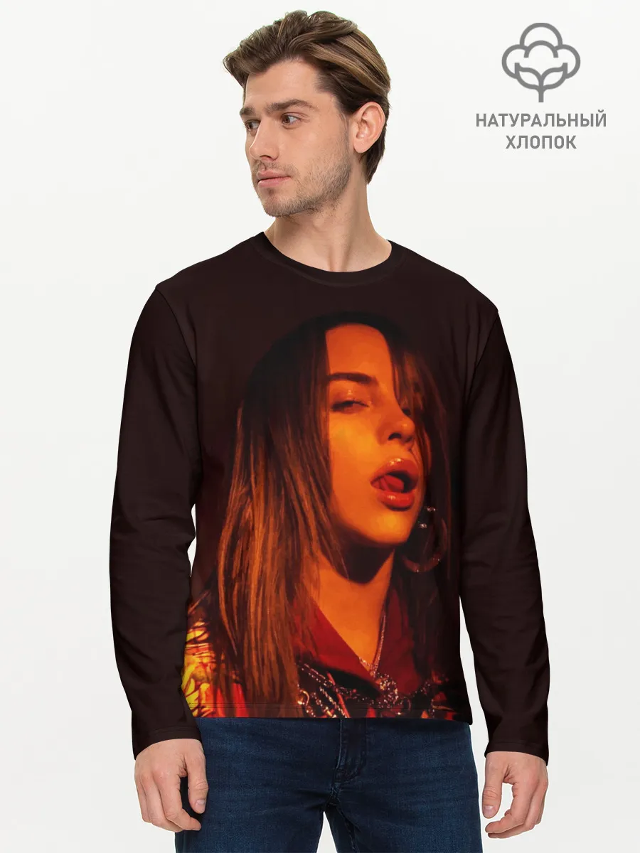Мужской лонгслив базовый / BILLIE EILISH