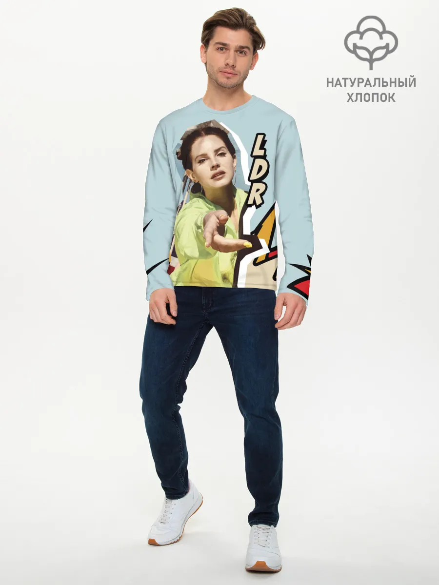 Мужской лонгслив базовый / LANA DEL RAY - NFR!