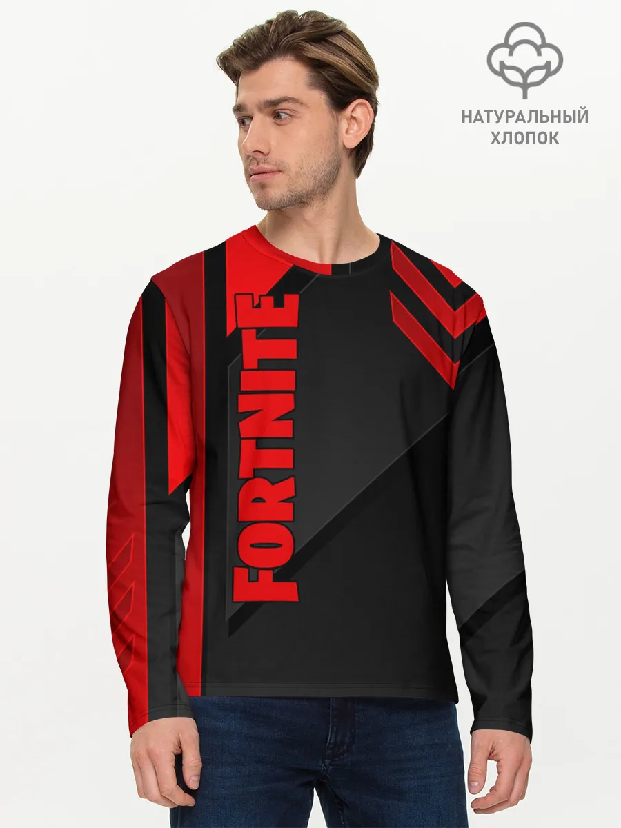 Мужской лонгслив базовый / Fortnite