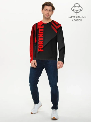 Мужской лонгслив базовый / Fortnite