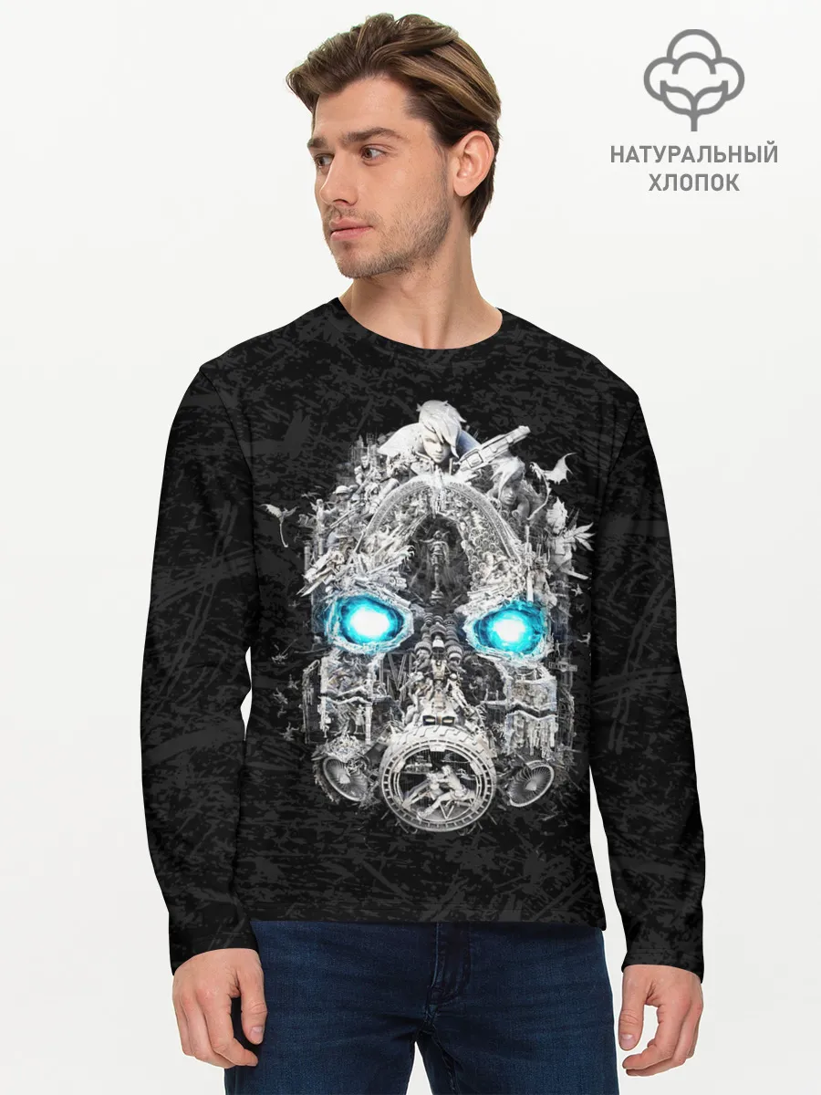 Мужской лонгслив базовый / BORDERLANDS 3