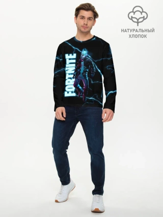 Мужской лонгслив базовый / ВЕЧНЫЙ СТРАННИК FORTNITE