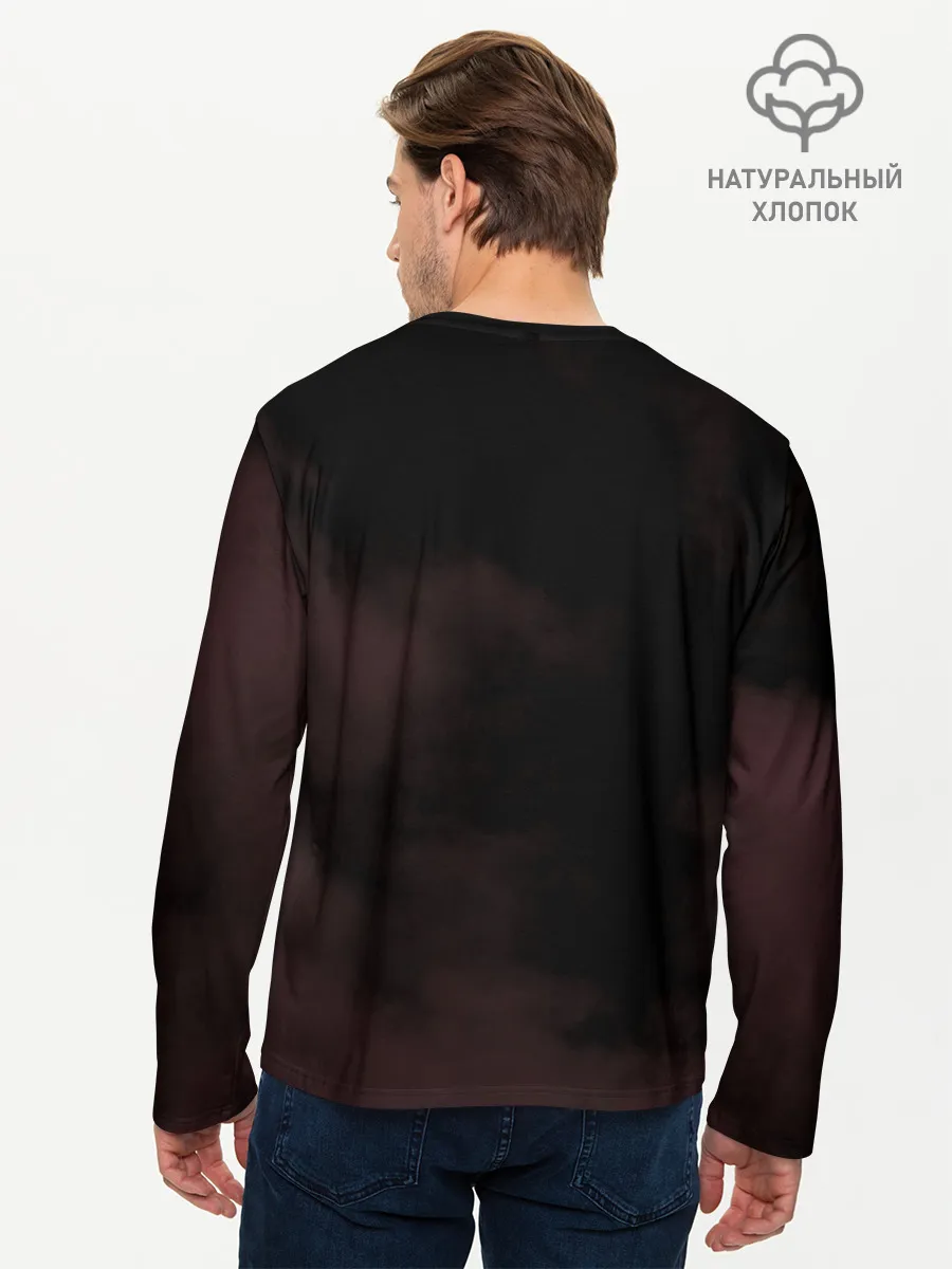 Мужской лонгслив базовый / Led Zeppelin