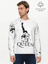 Мужской лонгслив базовый / Queen