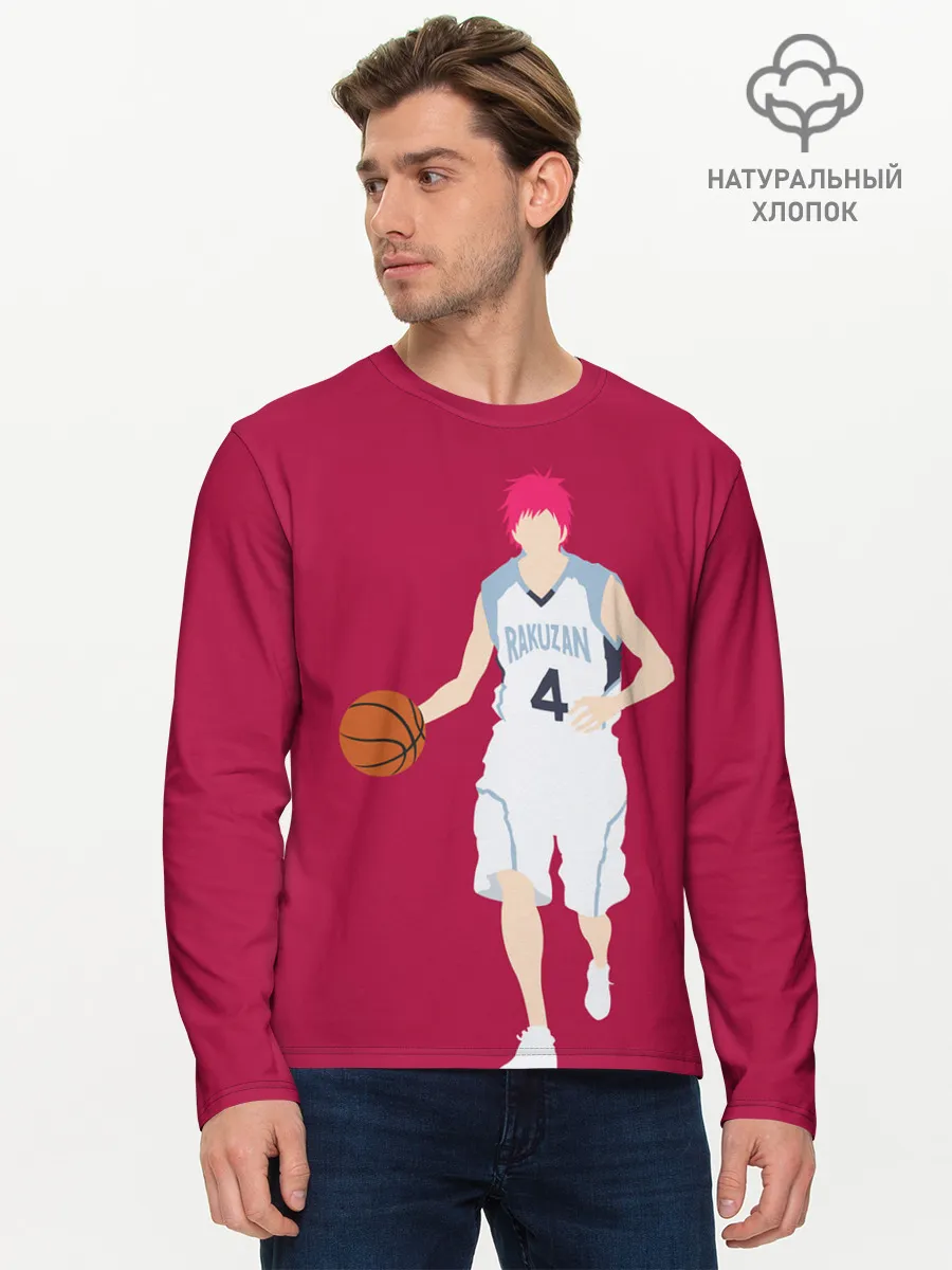 Мужской лонгслив базовый / Seijuurou Akashi