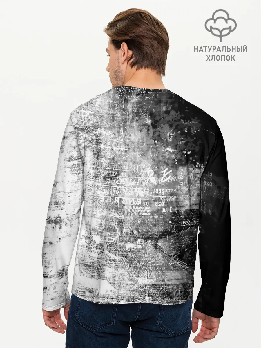 Мужской лонгслив базовый / Led Zeppelin