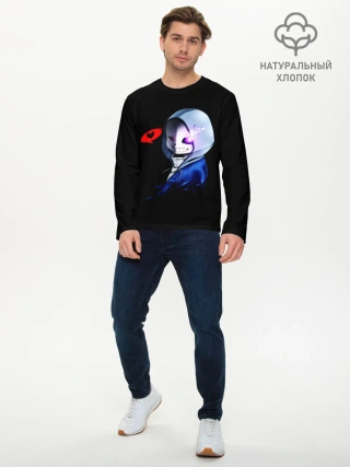 Мужской лонгслив базовый / Undertale