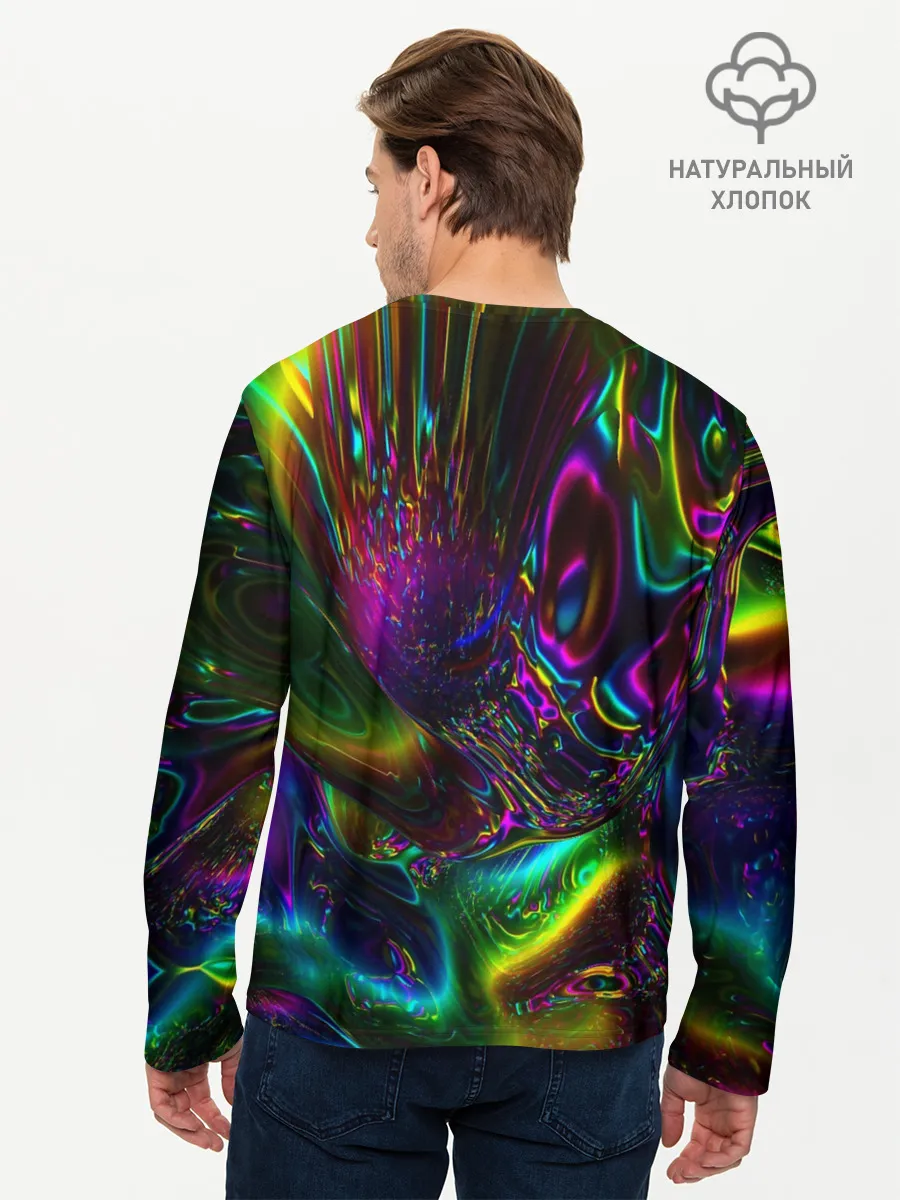 Мужской лонгслив базовый / АБСТРАКЦИЯ