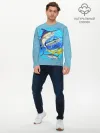 Мужской лонгслив базовый / Marlin and other fish