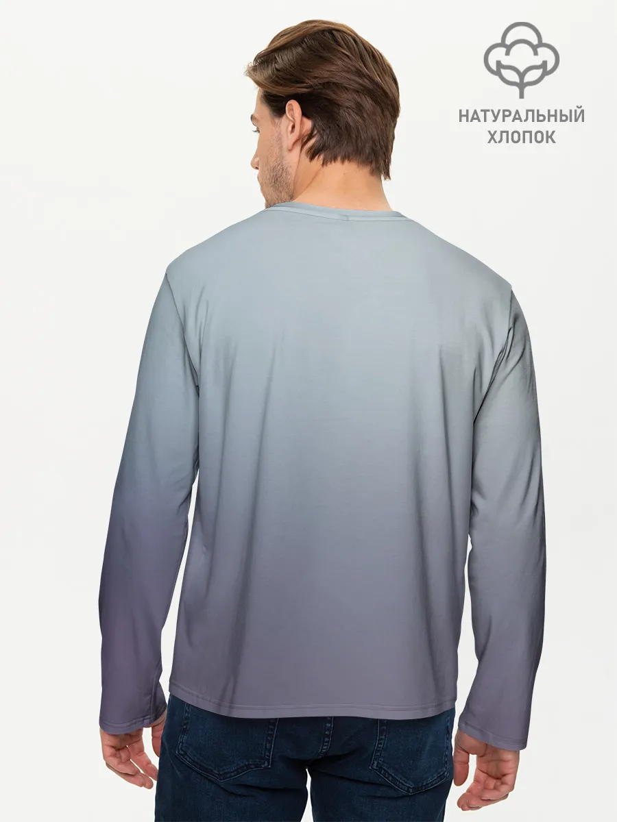 Мужской лонгслив базовый / Fish