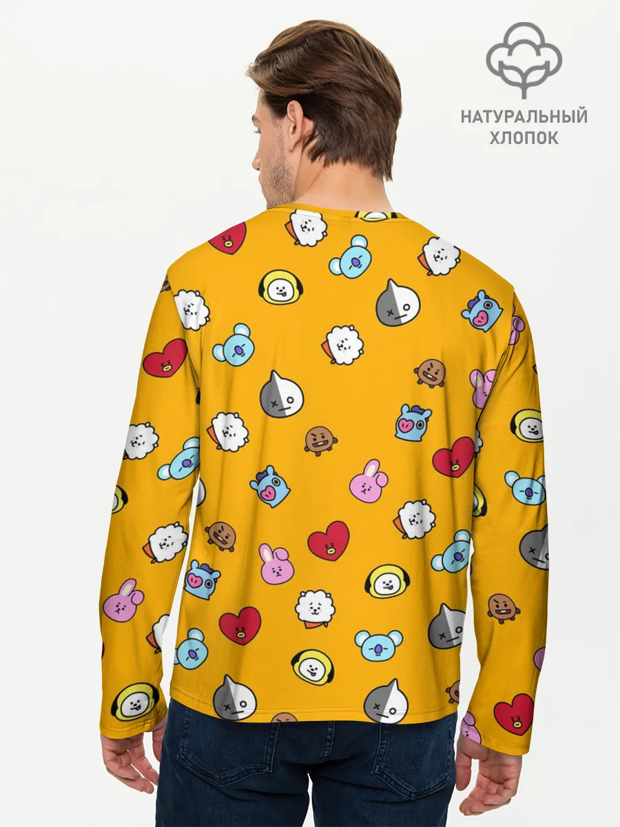 Мужской лонгслив базовый / BT21