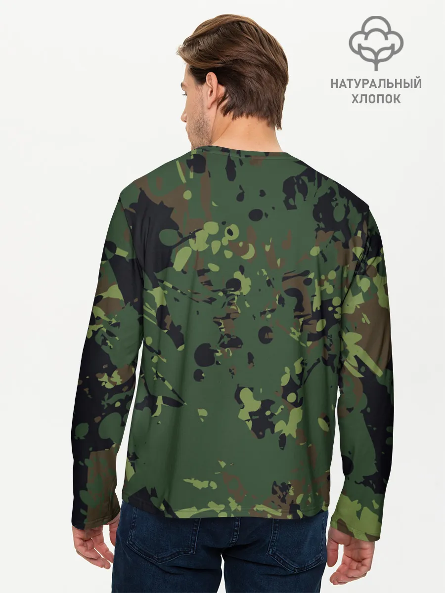 Мужской лонгслив базовый / КОРОЛЬ ТАНКОВ