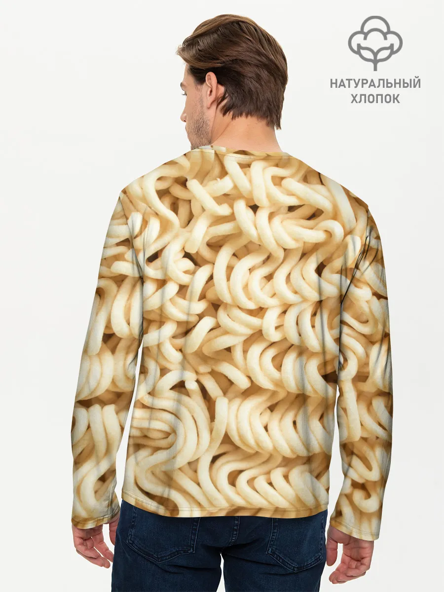 Мужской лонгслив базовый / Лапша