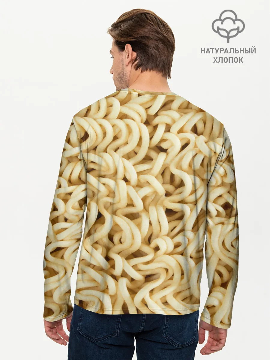 Мужской лонгслив базовый / Лапша