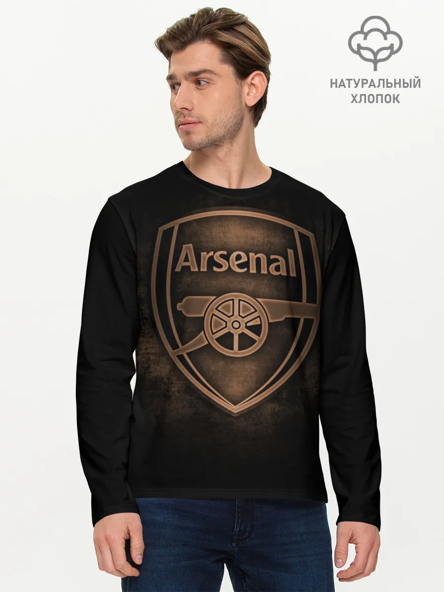 Мужской лонгслив базовый / Arsenal