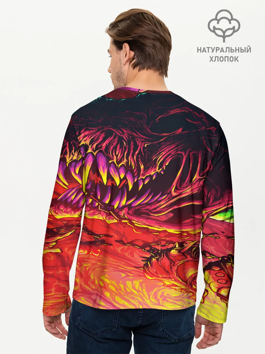 Мужской лонгслив базовый / HyperBeast