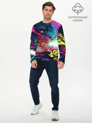 Мужской лонгслив базовый / CS GO