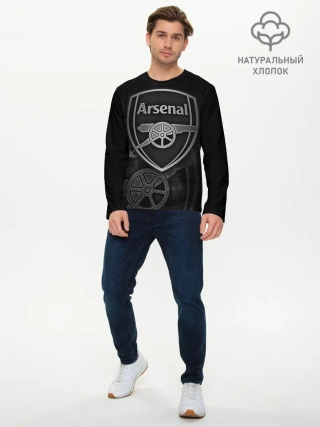 Мужской лонгслив базовый / Arsenal
