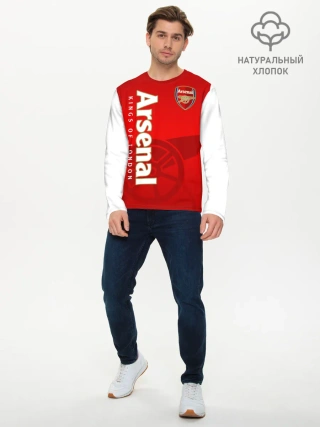Мужской лонгслив базовый / Arsenal