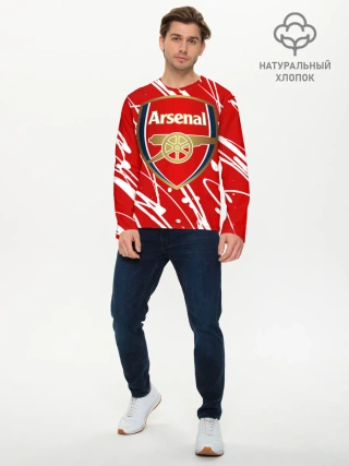 Мужской лонгслив базовый / Arsenal