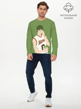 Мужской лонгслив базовый / Shintarou Midorima