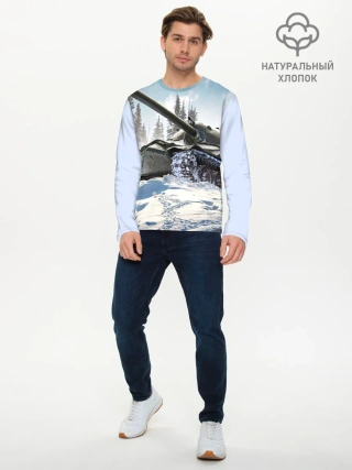 Мужской лонгслив базовый / танк