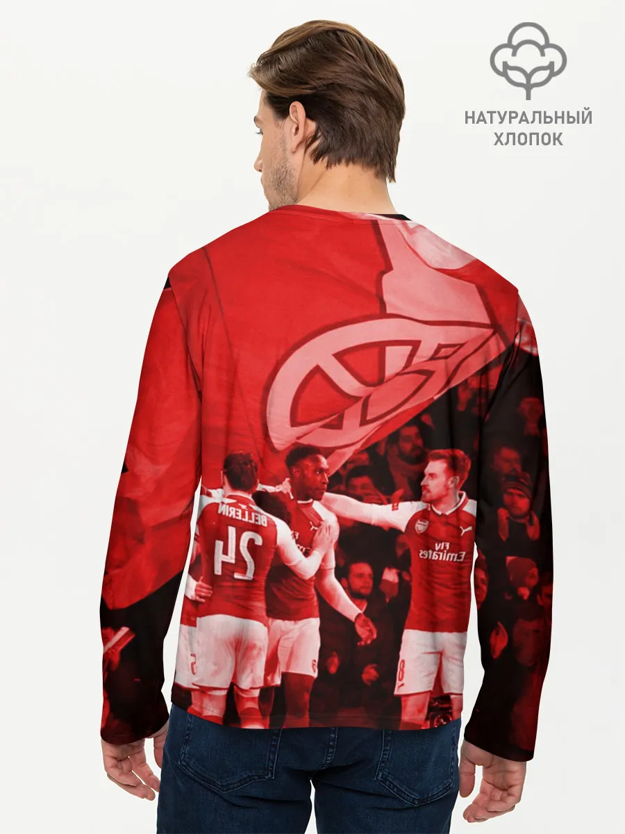 Мужской лонгслив базовый / Arsenal