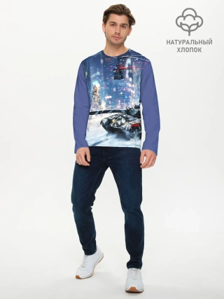 Мужской лонгслив базовый / ТАНКИ